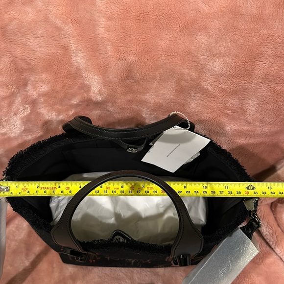 NWT Christian Louboutin Black/Black Small Frangibus Tote Bag and dust bag! - Picture 15 of 16